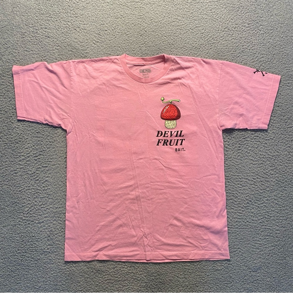 Bait X One Piece Devil Fruit Chopper Short Sleeve T-Shirt Anime Manga Men's L